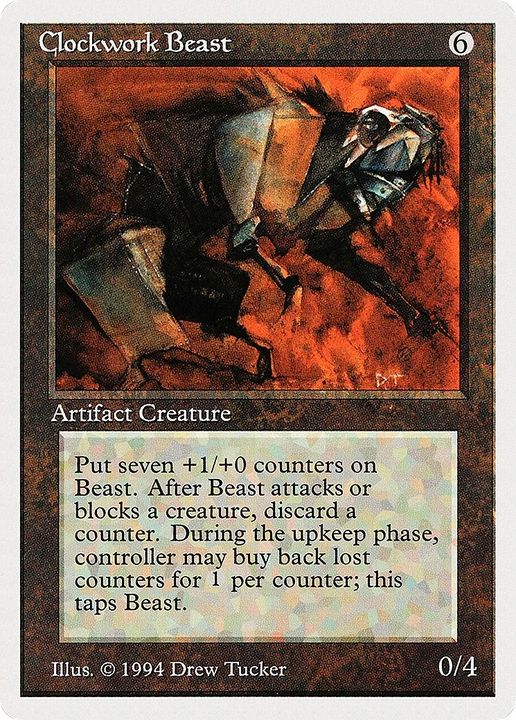 Clockwork Beast in the group Magic the Gathering / Types / Colors / Colorless at Proxyprinters.com (59873)