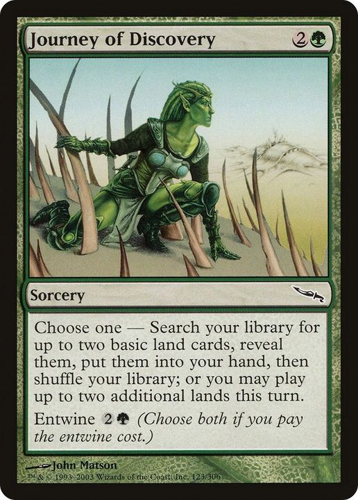 Journey of Discovery in the group Magic the Gathering / Types / Colors / Green at Proxyprinters.com (59878)