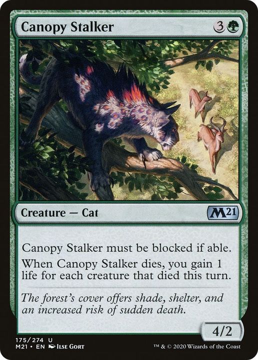 Canopy Stalker in the group Magic the Gathering / Types / Colors / Green at Proxyprinters.com (59882)