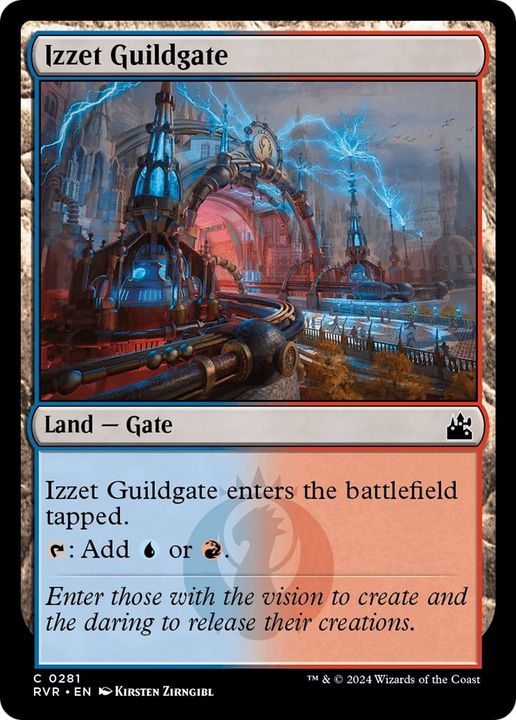 Izzet Guildgate in the group Magic the Gathering / Types / Colors / Colorless at Proxyprinters.com (59896)