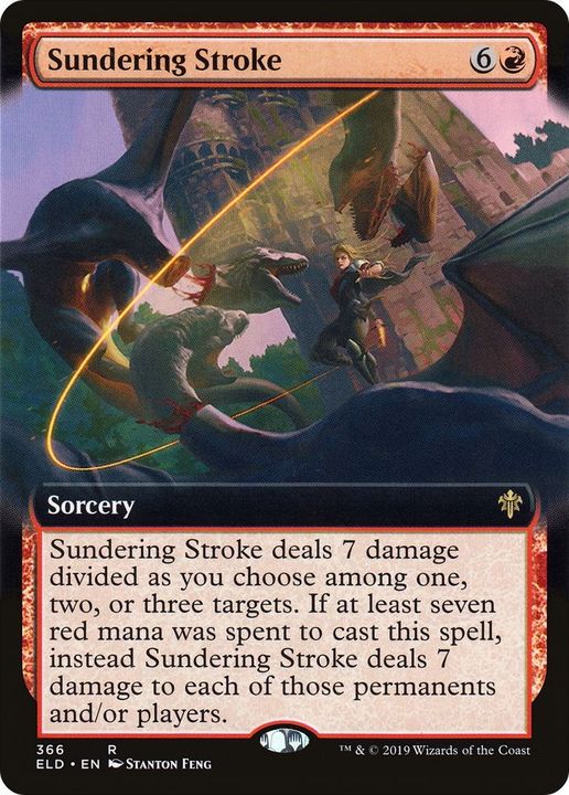 Sundering Stroke in the group Magic the Gathering / Sets / Throne of Eldraine at Proxyprinters.com (59912)