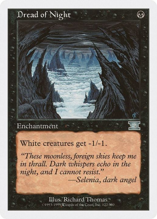 Dread of Night in the group Magic the Gathering / Types / Enchantment / Enchantment at Proxyprinters.com (59916)