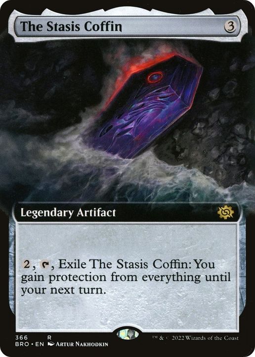 The Stasis Coffin in the group Magic the Gathering / Types / Artifacts / Legendary Artifact at Proxyprinters.com (59929)