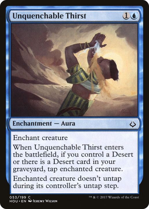 Unquenchable Thirst in the group Magic the Gathering / Types / Colors / Blue at Proxyprinters.com (59930)