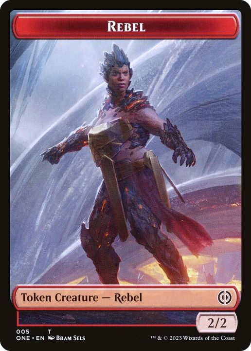 Rebel in the group Magic the Gathering / Sets / Phyrexia: All Will Be One Tokens at Proxyprinters.com (59937)