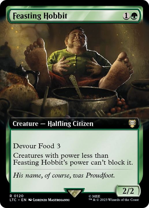 Feasting Hobbit in the group Singles at Proxyprinters.com (59962)