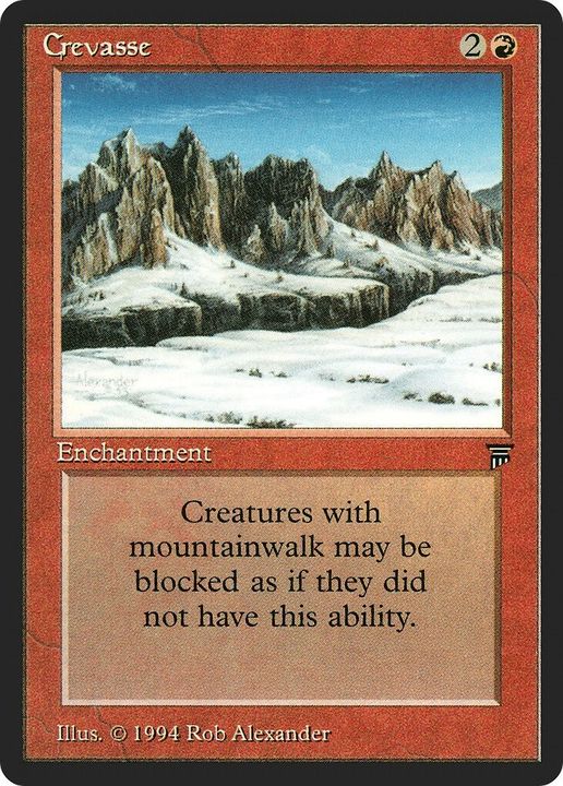 Crevasse in the group Magic the Gathering / Types / Enchantment / Enchantment at Proxyprinters.com (59969)