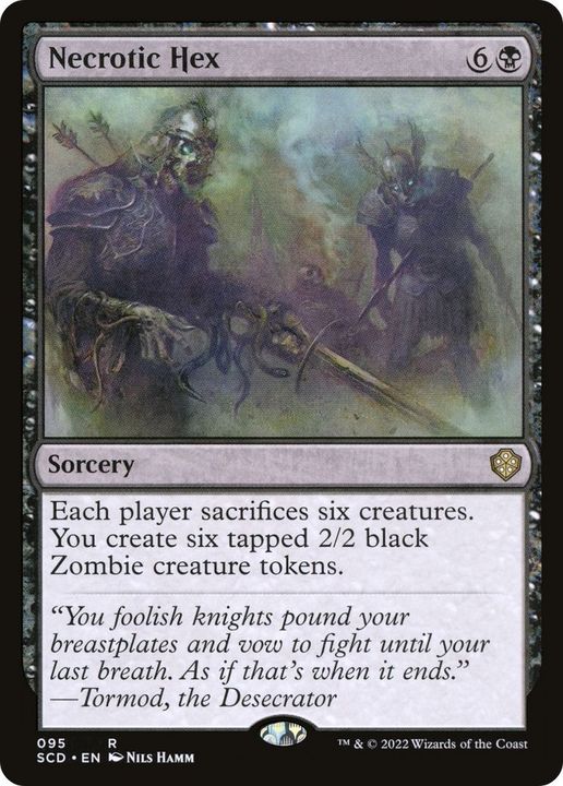 Necrotic Hex in the group Magic the Gathering / Types / Colors / Black at Proxyprinters.com (59995)