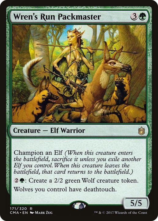 Wren's Run Packmaster in the group Magic the Gathering / Types / Creatures / Warrior at Proxyprinters.com (59999)