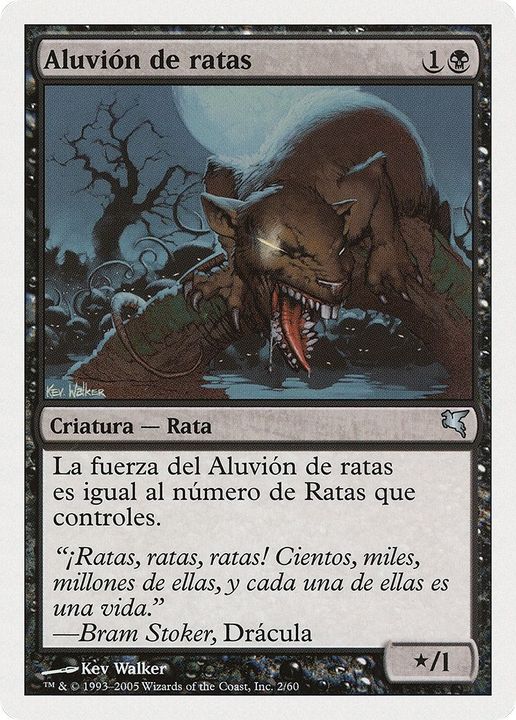 Swarm of Rats in the group Magic the Gathering / Types / Colors / Black at Proxyprinters.com (60003)