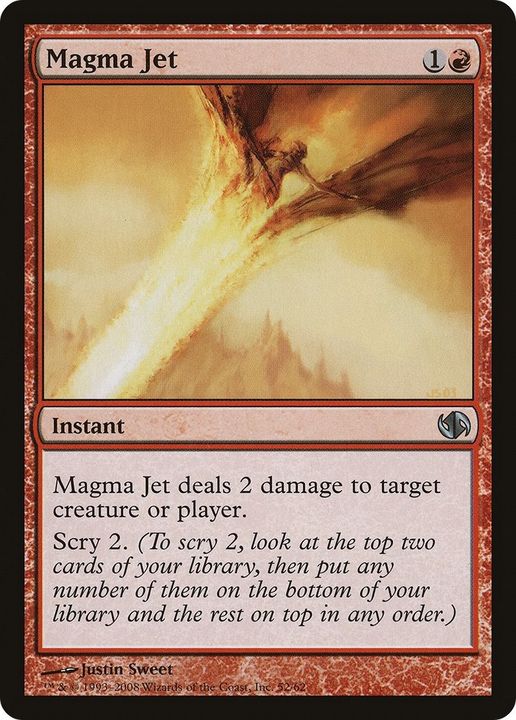 Magma Jet in the group Magic the Gathering / Types / Colors / Red at Proxyprinters.com (60015)