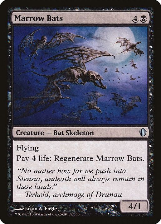 Marrow Bats in the group Magic the Gathering / Types / Colors / Black at Proxyprinters.com (60047)