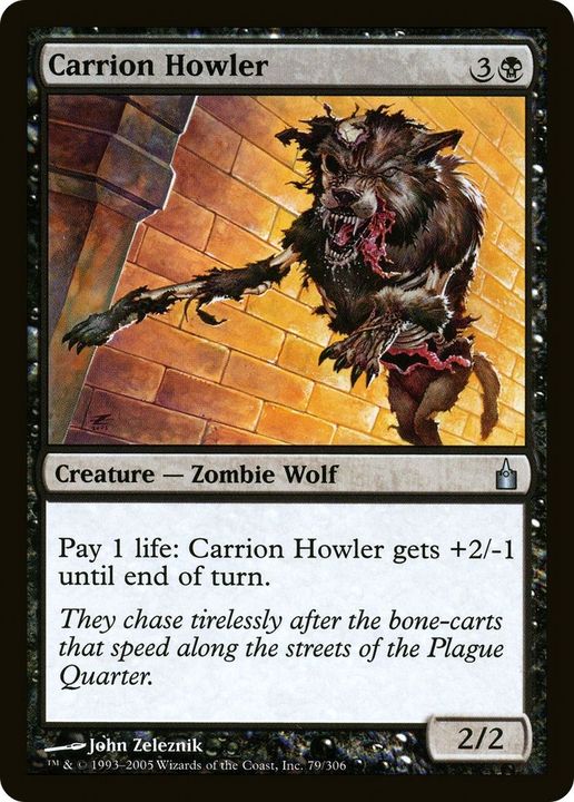 Carrion Howler in the group Magic the Gathering / Types / Creatures / Zombie at Proxyprinters.com (6005)