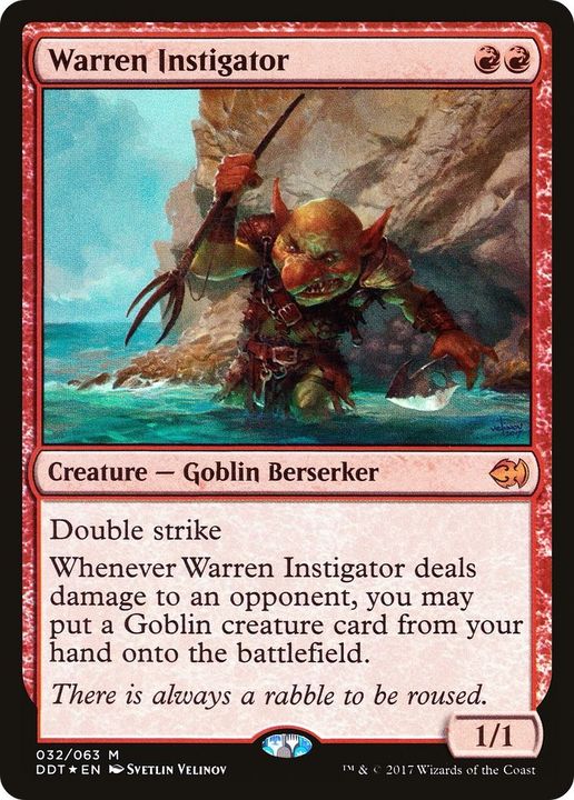 Warren Instigator in the group Magic the Gathering / Types / Creatures / Goblin at Proxyprinters.com (60080)