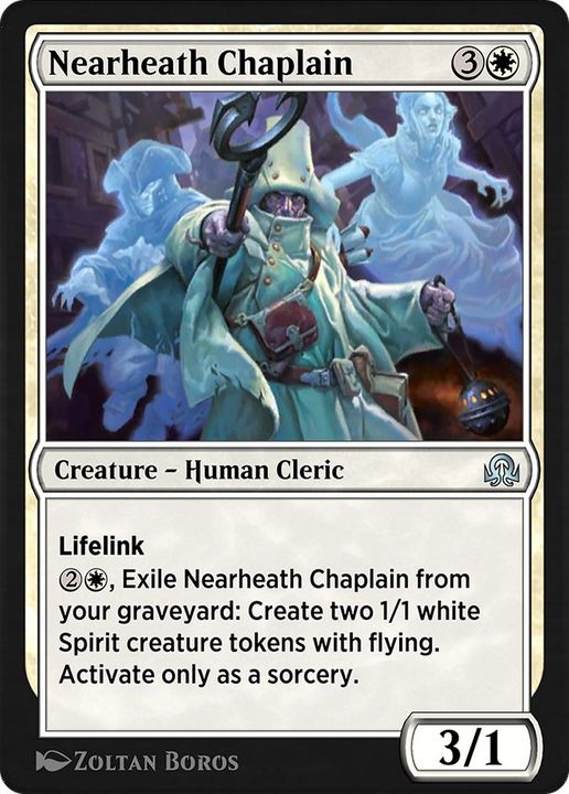 Nearheath Chaplain in the group Magic the Gathering / Types / Creatures / Human at Proxyprinters.com (60091)