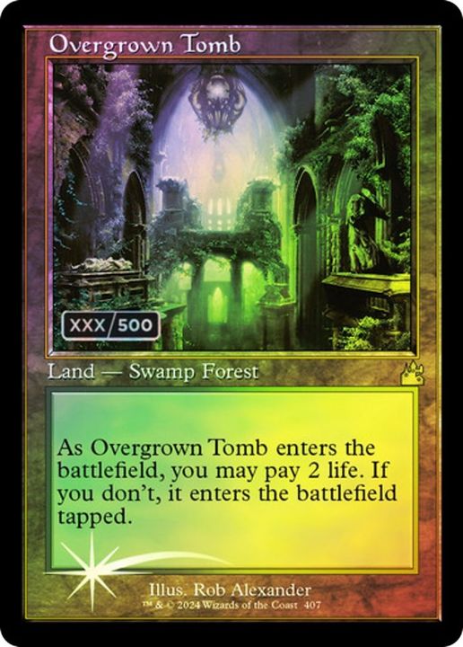 Overgrown Tomb in the group Magic the Gathering / Types / Land / Forest at Proxyprinters.com (6010)