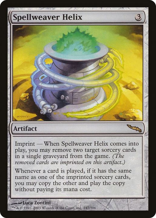 Spellweaver Helix in the group Magic the Gathering / Types / Artifacts / Artifact at Proxyprinters.com (60104)