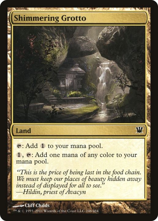 Shimmering Grotto in the group Magic the Gathering / Types / Colors / Colorless at Proxyprinters.com (60108)