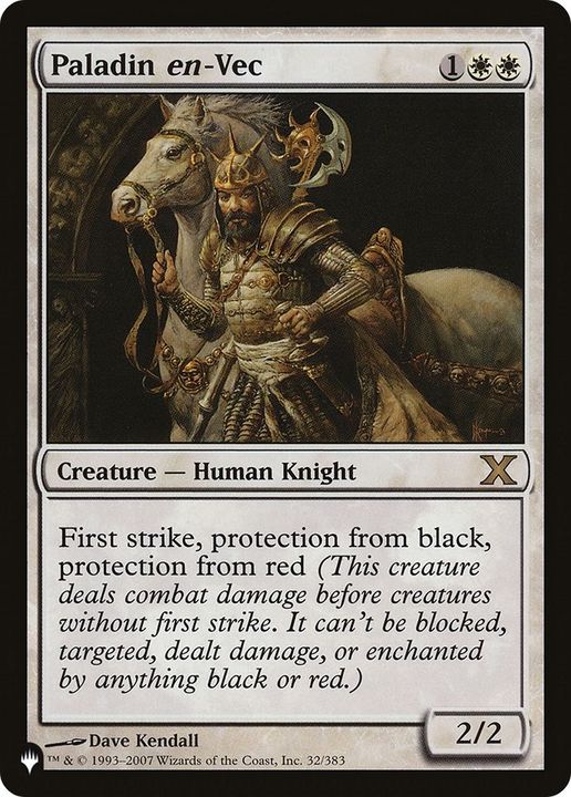 Paladin en-Vec in the group Magic the Gathering / Types / Creatures / Human at Proxyprinters.com (60122)