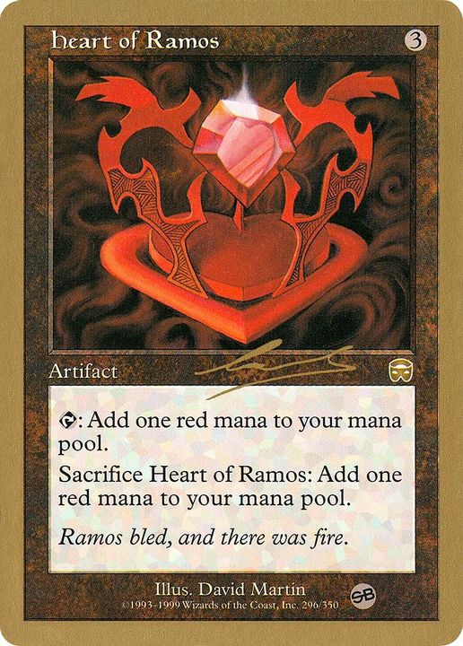 Heart of Ramos in the group Advanced search at Proxyprinters.com (60124)