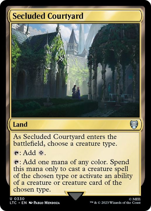 Secluded Courtyard in the group Magic the Gathering / Singles at Proxyprinters.com (60133)