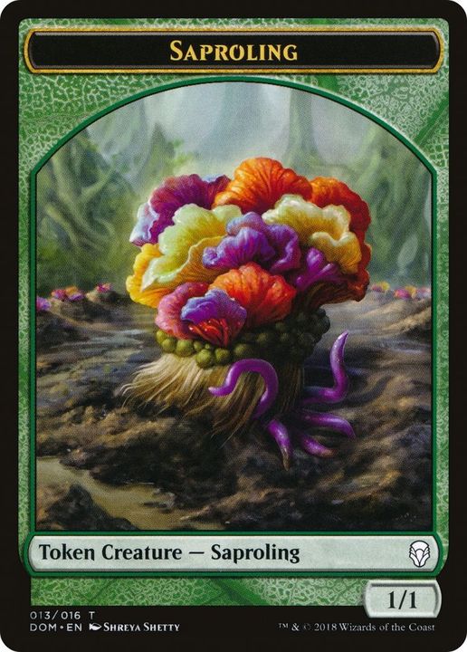 Saproling in the group Magic the Gathering / Types / Colors / Green at Proxyprinters.com (60144)