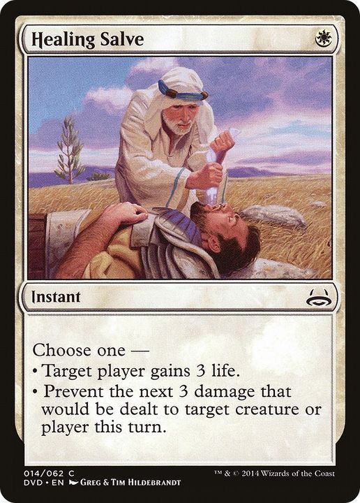 Healing Salve in the group Magic the Gathering / Types / Colors / White at Proxyprinters.com (6021)