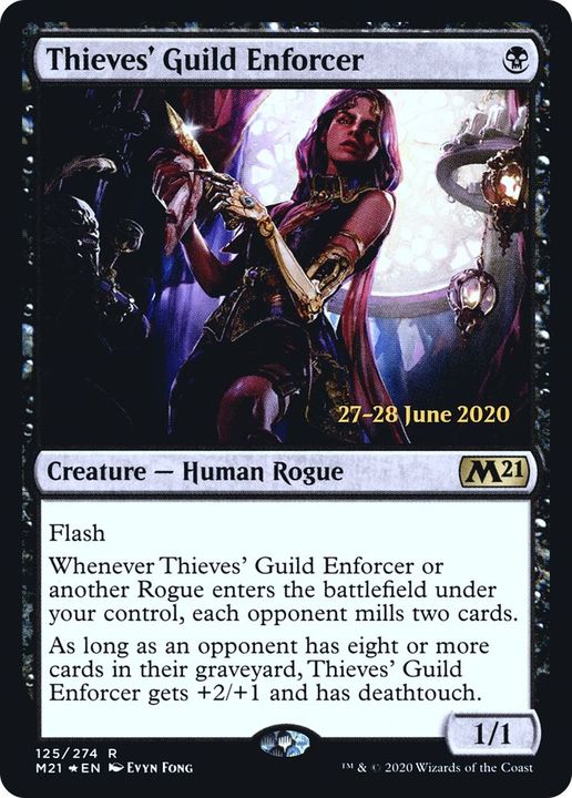 Thieves' Guild Enforcer in the group Magic the Gathering / Types / Creatures / Human at Proxyprinters.com (60211)