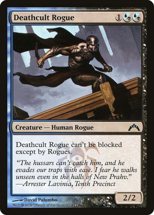 Deathcult Rogue in the group Magic the Gathering / Types / Colors / Multicolors / B, U at Proxyprinters.com (60212)