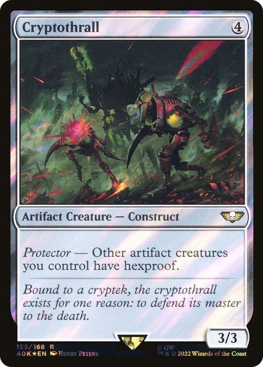 Cryptothrall in the group Magic the Gathering / Sets / Warhammer 40,000 Tokens at Proxyprinters.com (60214)