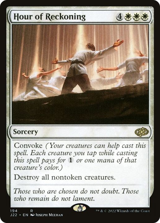 Hour of Reckoning in the group Magic the Gathering / Types / Colors / White at Proxyprinters.com (60219)