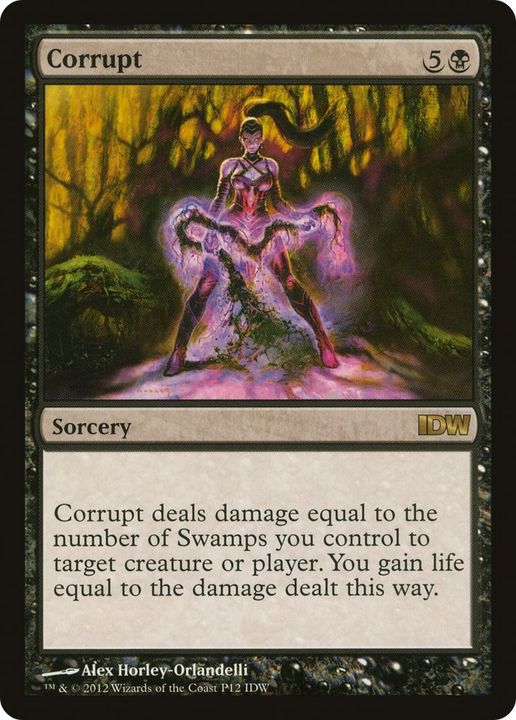 Corrupt in the group Magic the Gathering / Types / Colors / Black at Proxyprinters.com (60230)