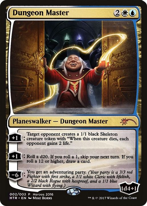 Dungeon Master in the group Magic the Gathering / Types / Colors / Multicolors / U, W at Proxyprinters.com (60237)