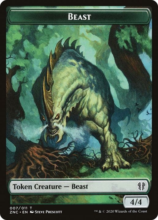 Beast in the group Magic the Gathering / Sets / Zendikar Rising Commander Tokens at Proxyprinters.com (60247)