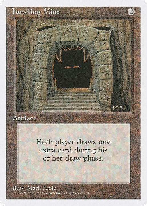 Howling Mine in the group Magic the Gathering / Sets / Fourth Edition at Proxyprinters.com (60269)