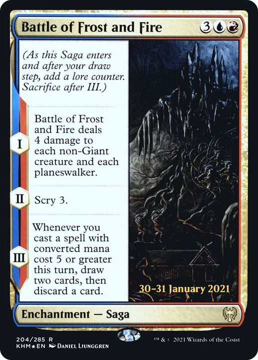 Battle of Frost and Fire in the group Singles at Proxyprinters.com (60275)