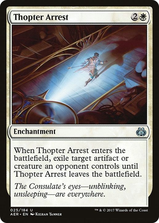 Thopter Arrest in the group Magic the Gathering / Types / Enchantment / Enchantment at Proxyprinters.com (60282)