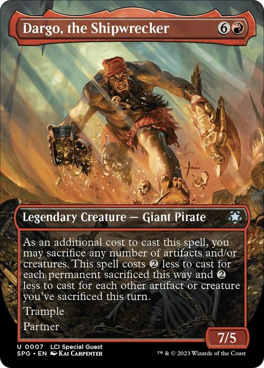 Dargo, the Shipwrecker in the group Magic the Gathering / Types / Colors / Red at Proxyprinters.com (60286)