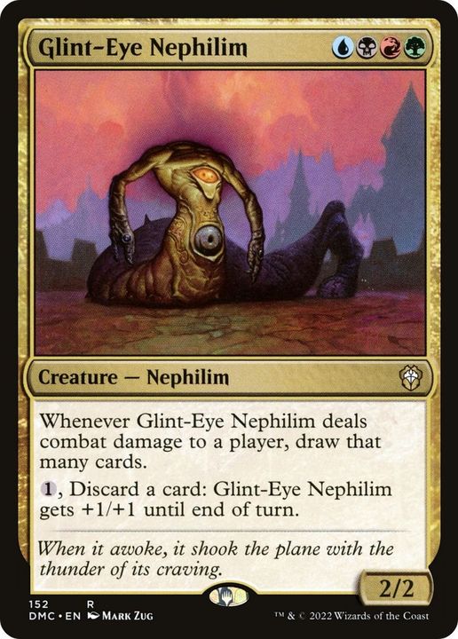 Glint-Eye Nephilim in the group Magic the Gathering / Types / Colors / Multicolors / B, G, R, U at Proxyprinters.com (60301)