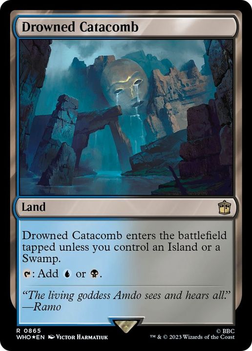 Drowned Catacomb in the group Magic the Gathering / Types / Colors / Colorless at Proxyprinters.com (60324)