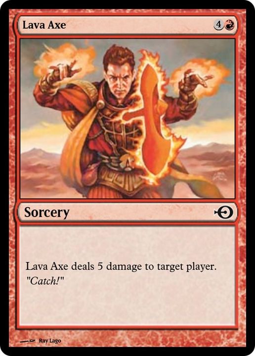 Lava Axe in the group Magic the Gathering / Sets / Magic Origins Clash Pack at Proxyprinters.com (60343)