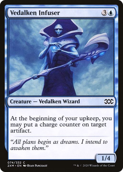 Vedalken Infuser in the group Magic the Gathering / Types / Creatures / Wizard at Proxyprinters.com (60377)