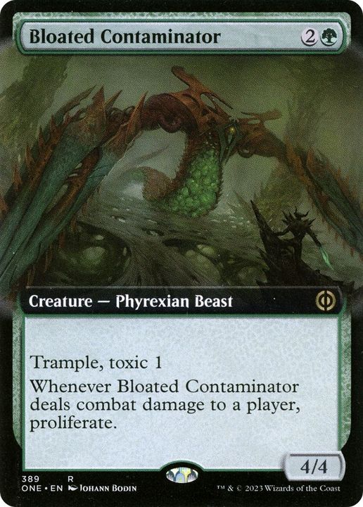 Bloated Contaminator in the group Magic the Gathering / Types / Colors / Green at Proxyprinters.com (60389)