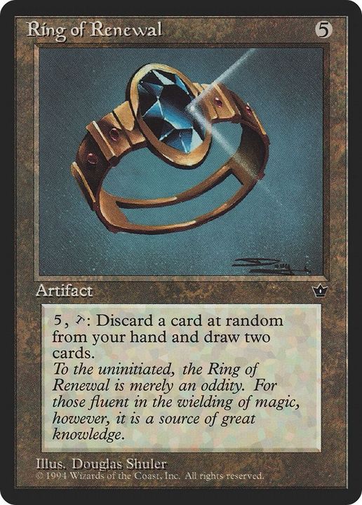 Ring of Renewal in the group Magic the Gathering / Types / Artifacts / Artifact at Proxyprinters.com (60390)