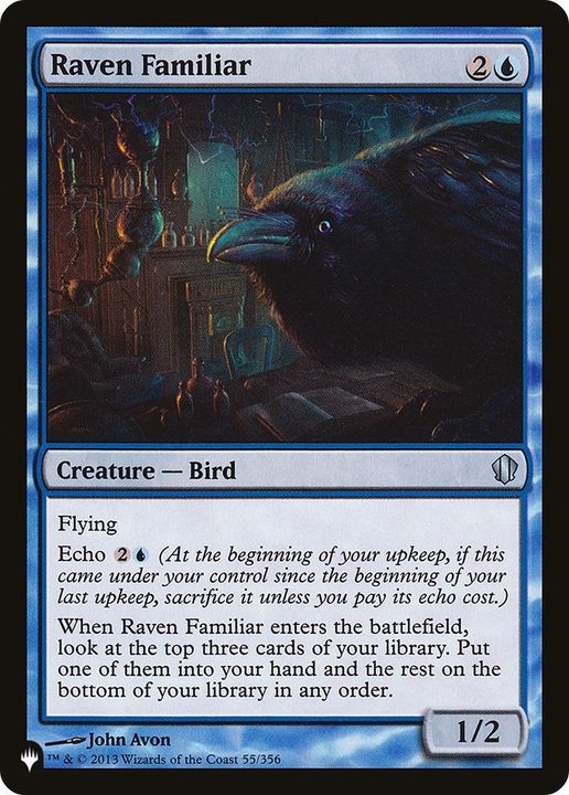 Raven Familiar in the group Magic the Gathering / Sets / The List at Proxyprinters.com (60424)