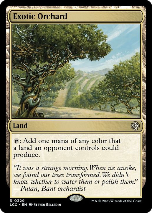 Exotic Orchard in the group Magic the Gathering / Sets / The Lost Caverns of Ixalan Commander at Proxyprinters.com (60425)