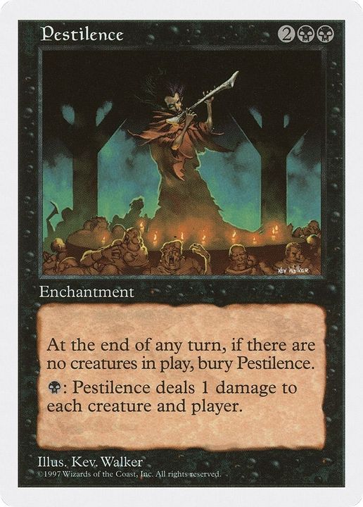 Pestilence in the group Magic the Gathering / Sets / Fifth Edition at Proxyprinters.com (60430)