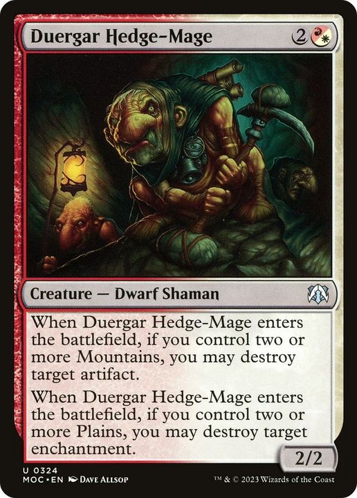 Duergar Hedge-Mage in the group Advanced search at Proxyprinters.com (60457)