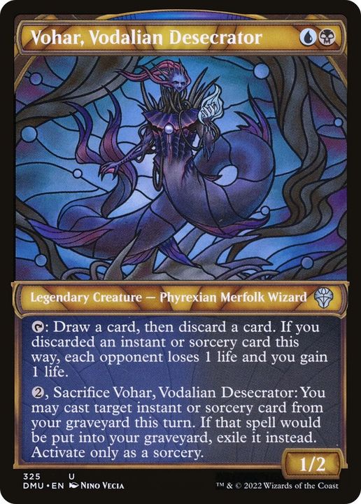 Vohar, Vodalian Desecrator in the group Magic the Gathering / Types / Colors / Multicolors / B, U at Proxyprinters.com (60492)