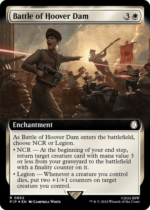 Battle of Hoover Dam in the group Magic the Gathering / Types / Enchantment / Enchantment at Proxyprinters.com (60506)